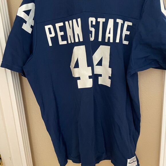 PENN STATE Medalist Sand-Knit Vintage Football Jersey 1980’s XL - Picture 13 of 15